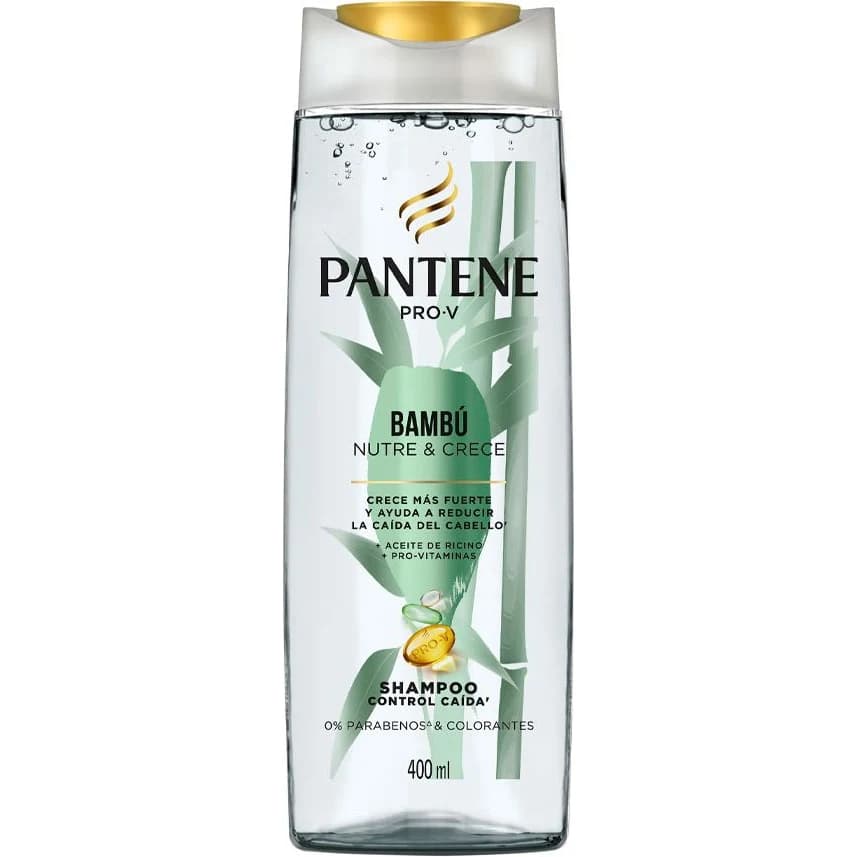Shampoo Pantene Bambú 400 ml