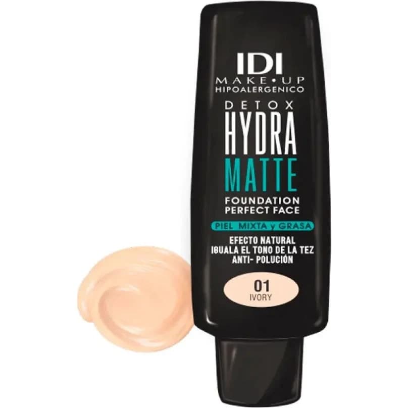 Maquillaje Rostro Hidratante Mate Detox