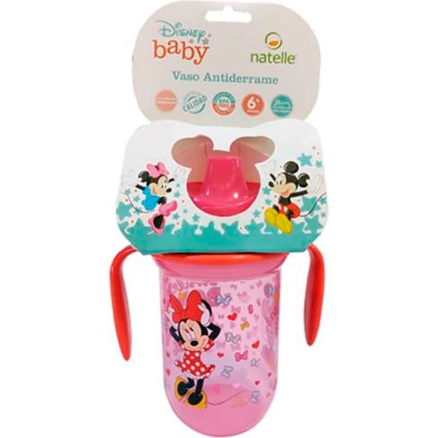 Vaso Natelle Minnie con Pico Duro Ancho y Asa