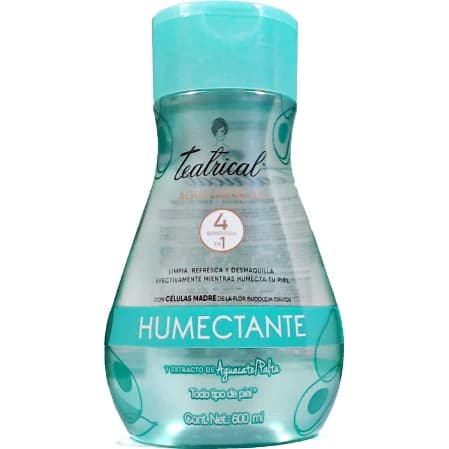 Agua Micelar Teatrical Humectante 600 ml
