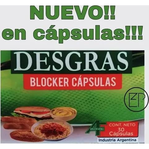 Desgras Blocker Food Cápsulas x 30 unidades