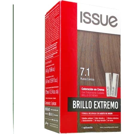 Kit de Coloración Issue Brillo Extremo Tono 7.1
