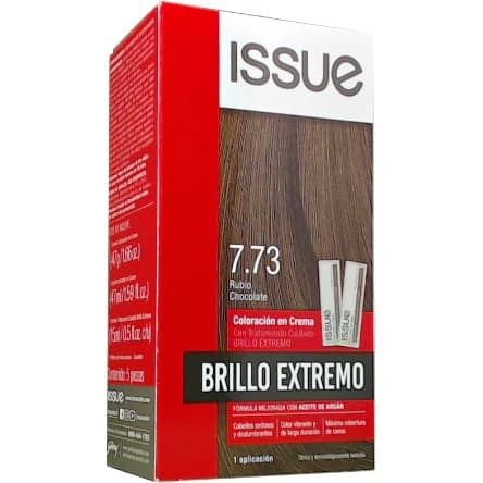 Kit de Coloración Issue Brillo Extremo Tono 7.73