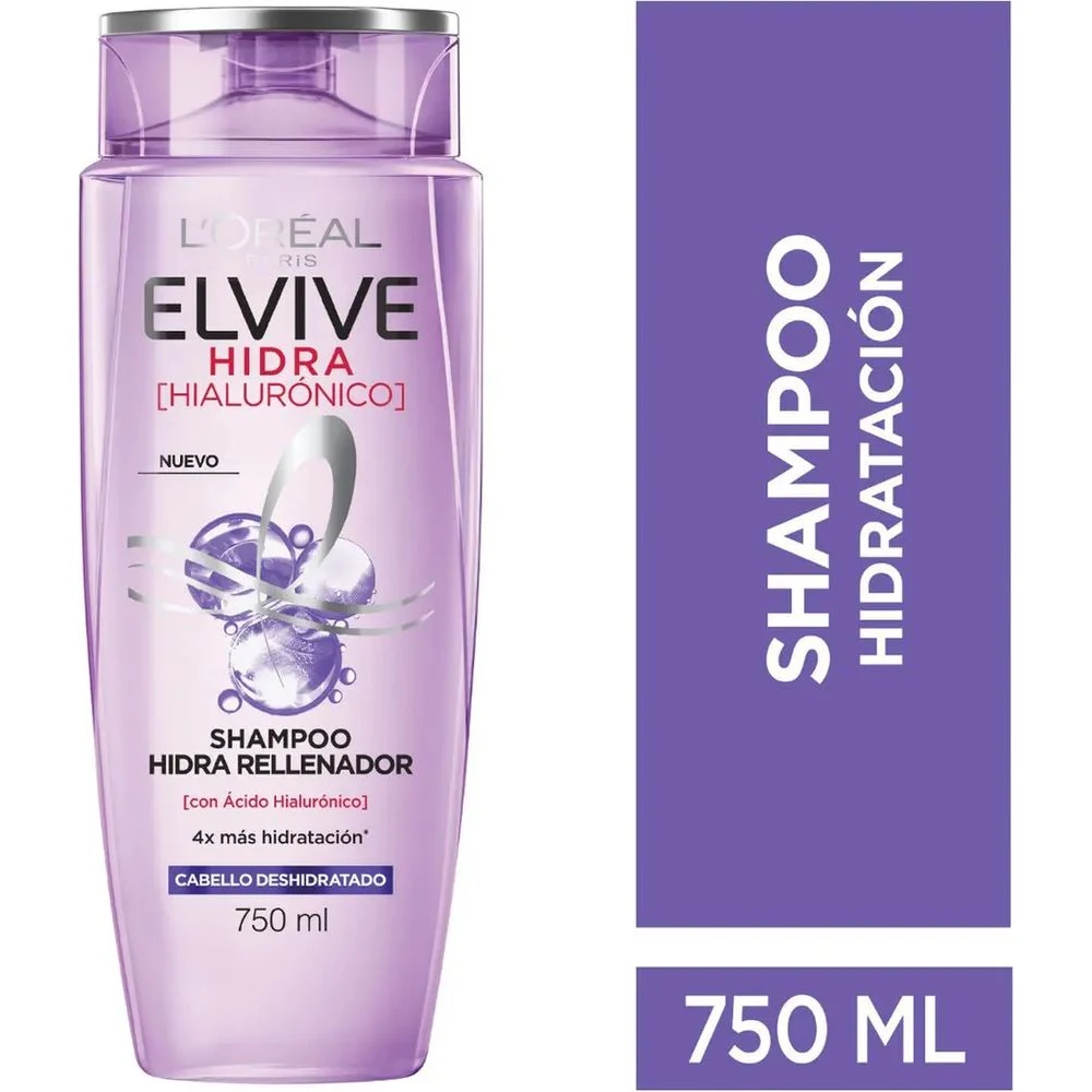 Shampoo L'Oréal Elvive Hidra Hialurónico 750 ml