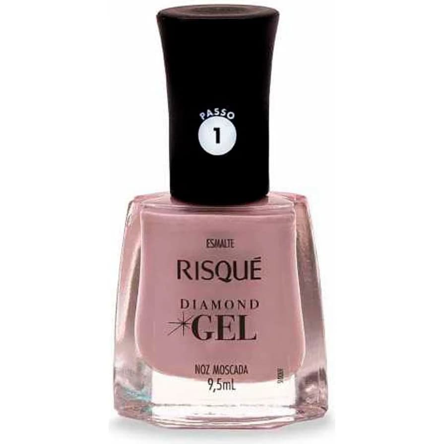 Esmalte de Uñas Risqué Diamond Gel Noz Moscada
