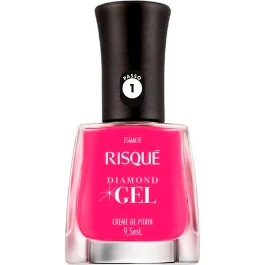 Esmalte de Uñas Risqué Diamond Gel Creme de Pitaya