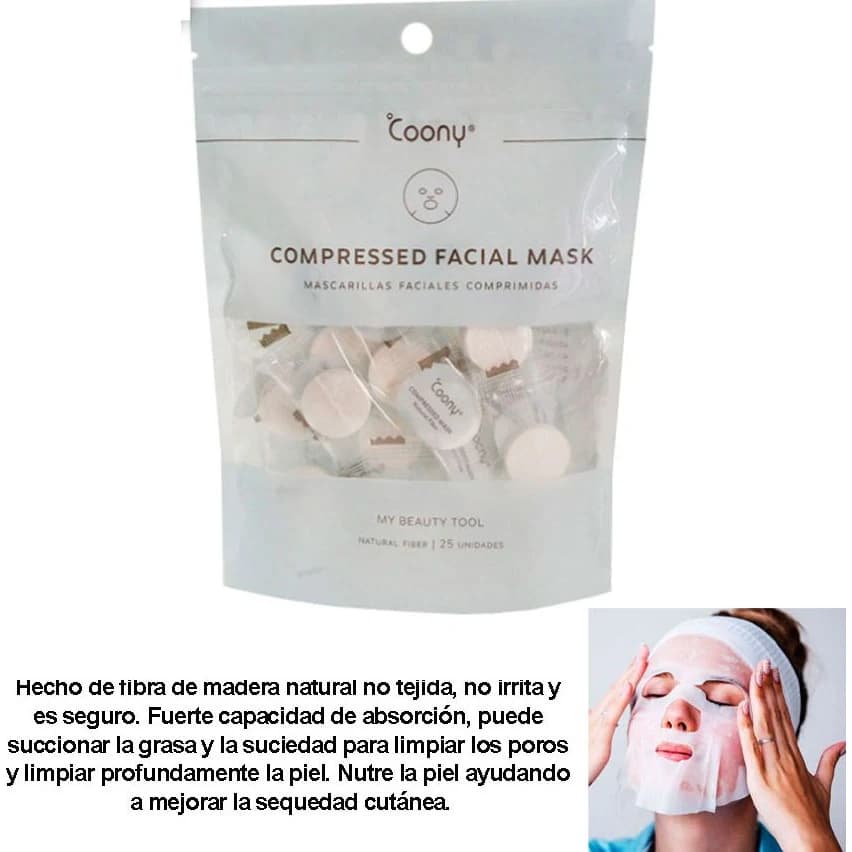 Máscara Facial Coony Compressed Face