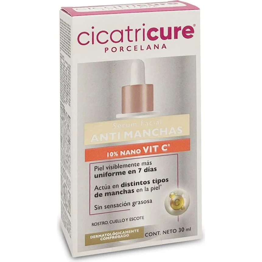Sérum Facial Cicatricure Aclarante con Vitamina C 30 ml