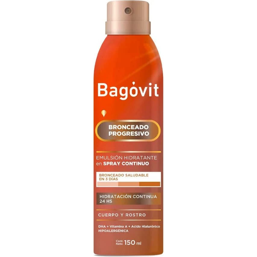Spray Bagóvit A Bronceado Progresivo 150 ml