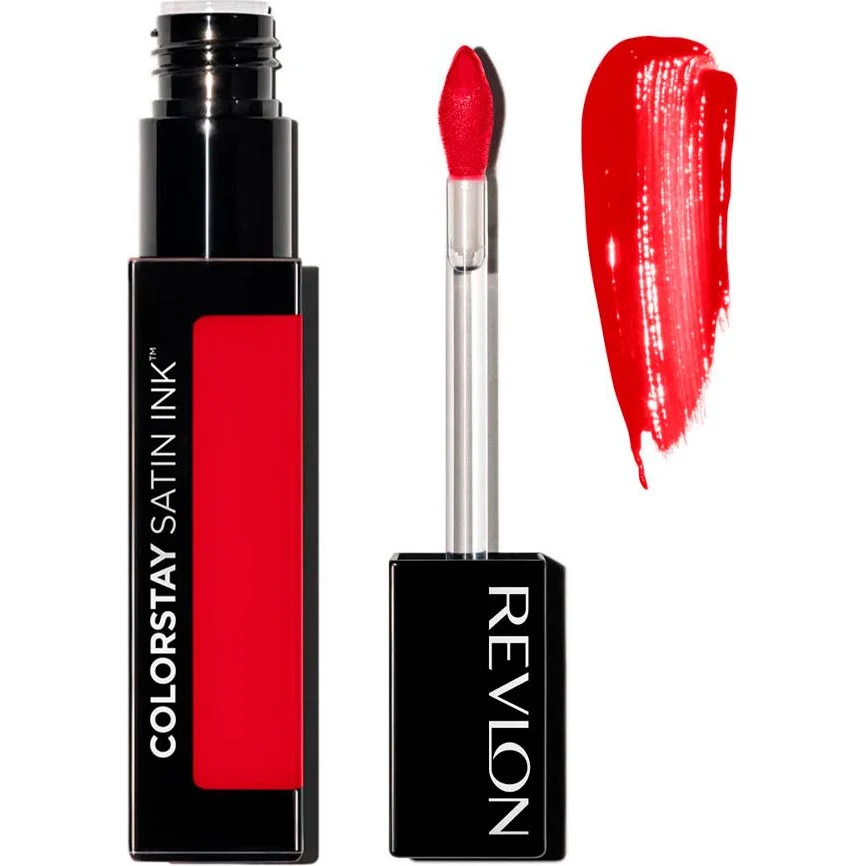Labial Líquido Revlon ColorStay Satin Ink Tono 019