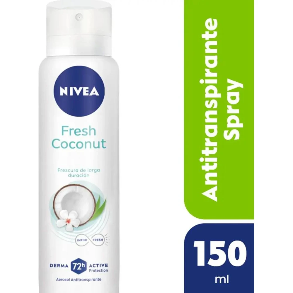 Desodorante Aerosol Nivea Fresh Coco 150 ml