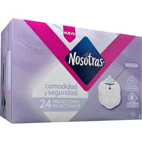 Protectores Mamarios Nosotras Lactancia x24