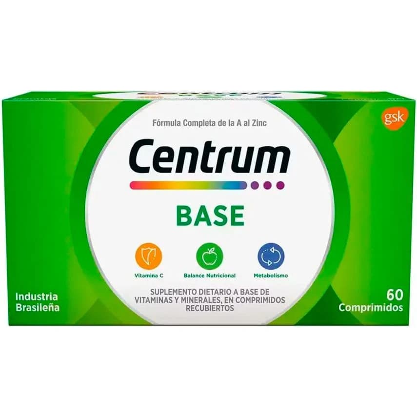 Suplemento Multivitamínico Centrum 60 Comprimidos