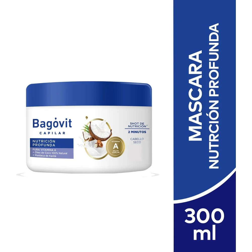 Tratamiento Capilar Bagovit A Nutrición 300 ml