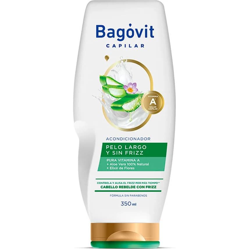 Acondicionador Bagovit A Capilar Pelo Largo y Sin Frizz 350 ml