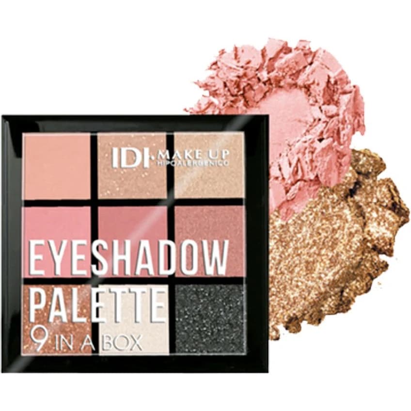 Paleta de Sombras Idi 9 Colores Tono 02