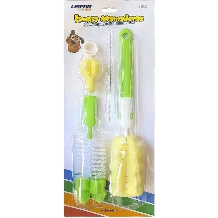 Set Limpiador de Mamaderas Lisfar x4