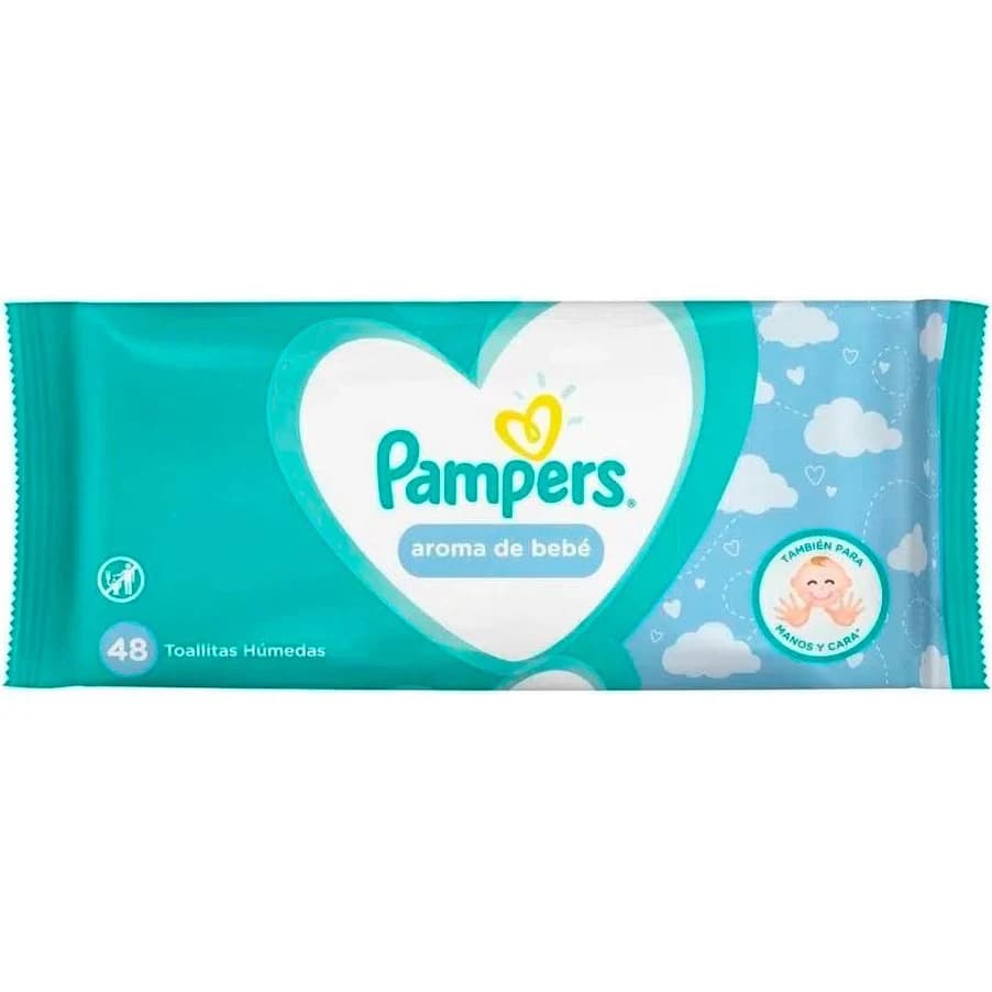 Toallitas Húmedas Pampers para Bebé x48