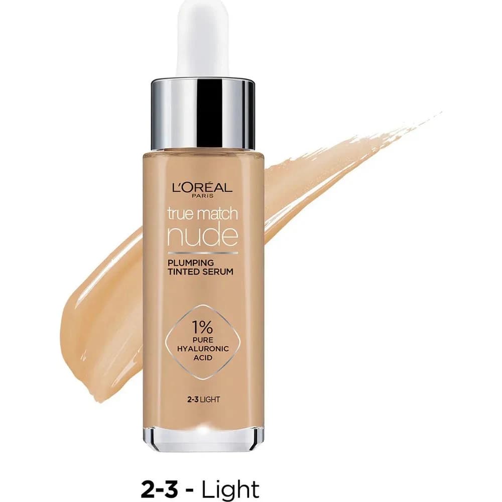 Base de Maquillaje Sérum L'Oréal True Match Tono 2-3 Light