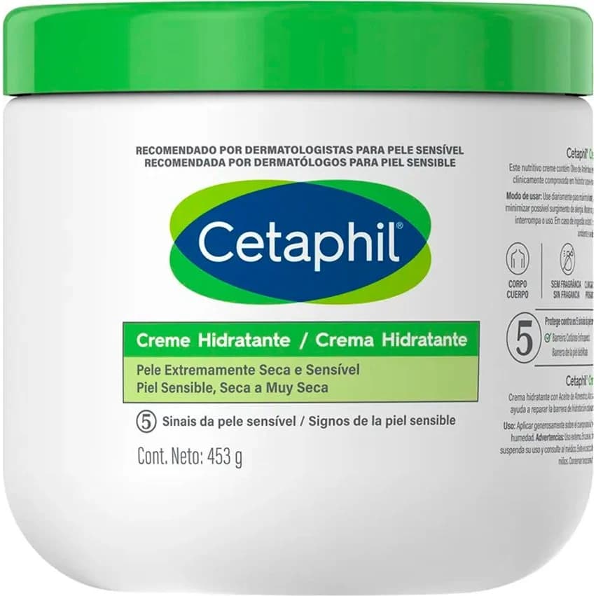 Crema Facial Humectante Cetaphil 453 g