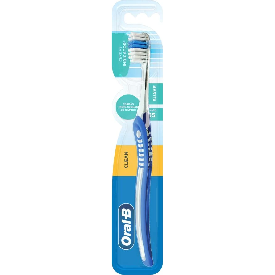 Cepillo de Dientes Oral-B Indicador Clásico 35 mm Suave