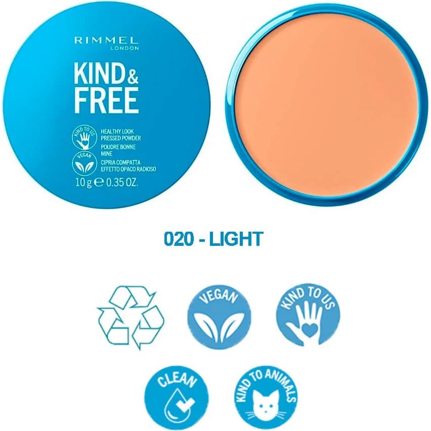 Polvo Compacto Rimmel Rostro Tono 020