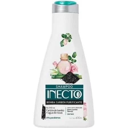 Shampoo Inecto Bomba de Carbón Purificante 400 ml