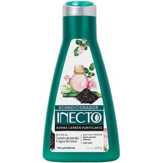 Acondicionador Inecto Bomba de Carbón 400 ml