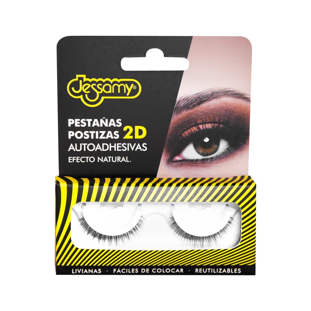 Pestañas Postizas 2D Autoadhesivas Jessamy G117