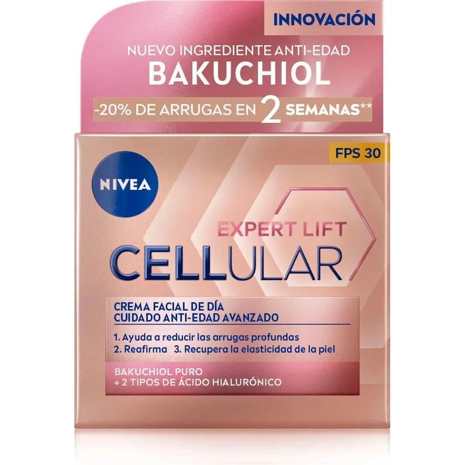 Crema Facial Nivea Cellular Lift Expert Advanced Anti-Age Día SPF 15 50 ml