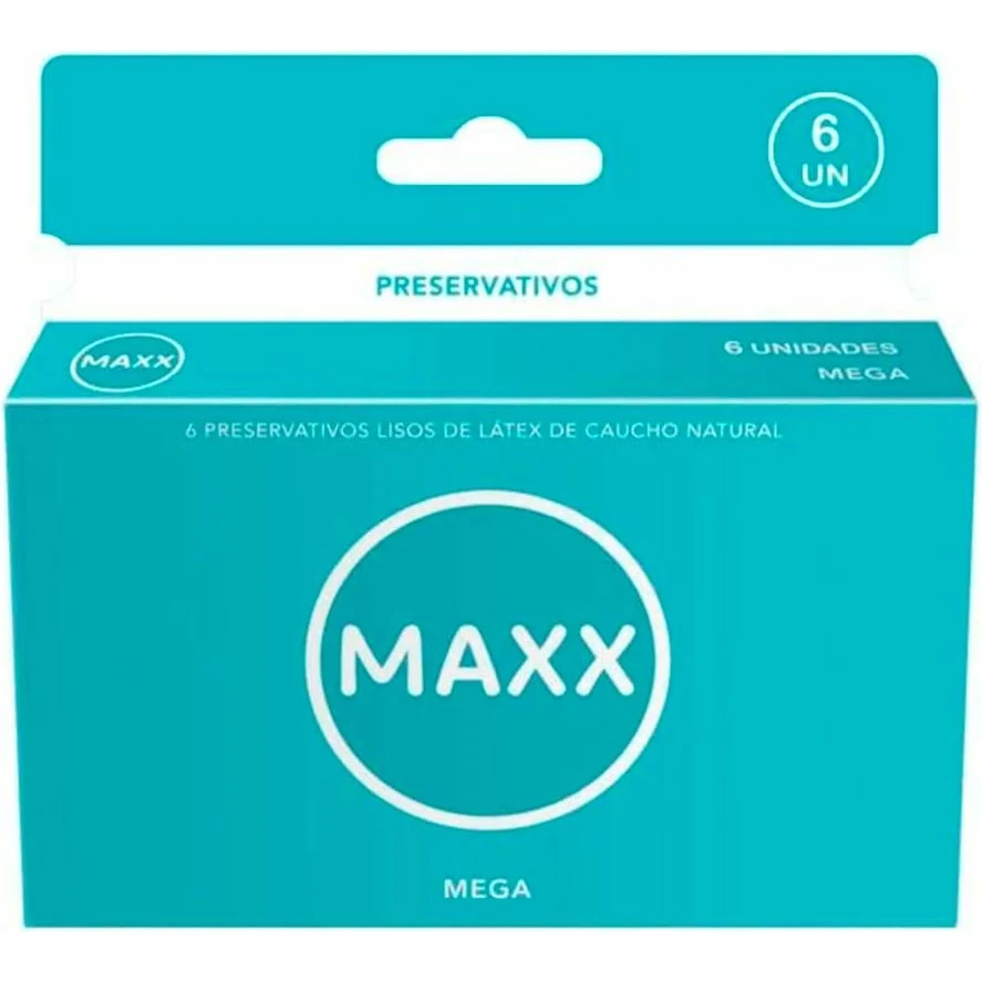 Preservativos Maxx Mega x 6