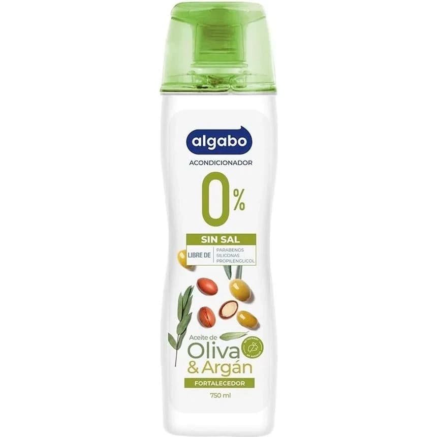 Acondicionador Algabo 0% Sin Sal Oliva y Argán 750 ml