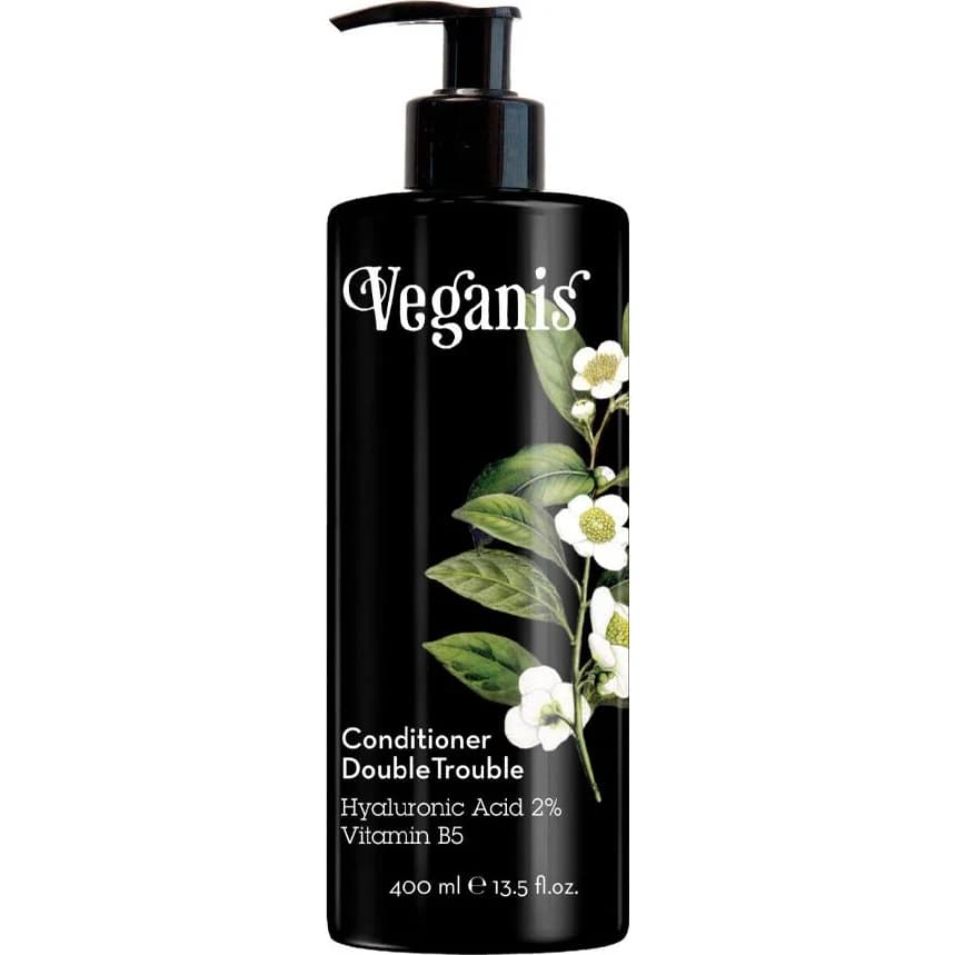 Acondicionador Veganis Double Trouble con Ácido Hialurónico 400 ml