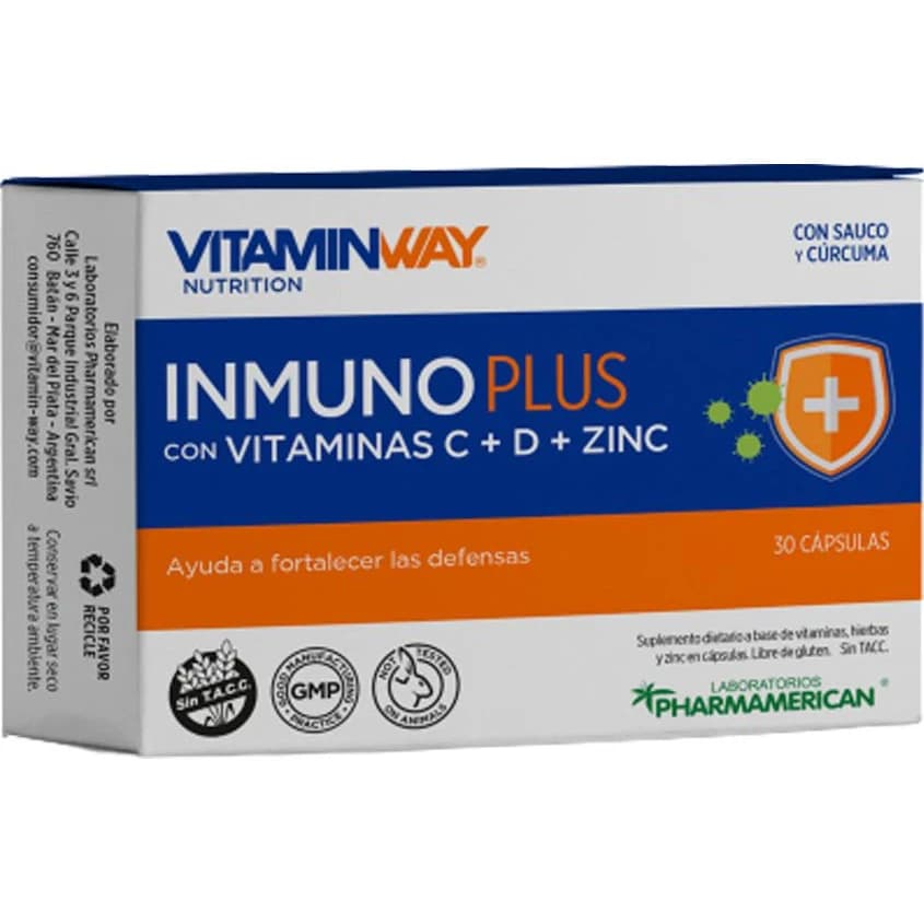 Vitamin Way Inmuno Plus 30 Cápsulas