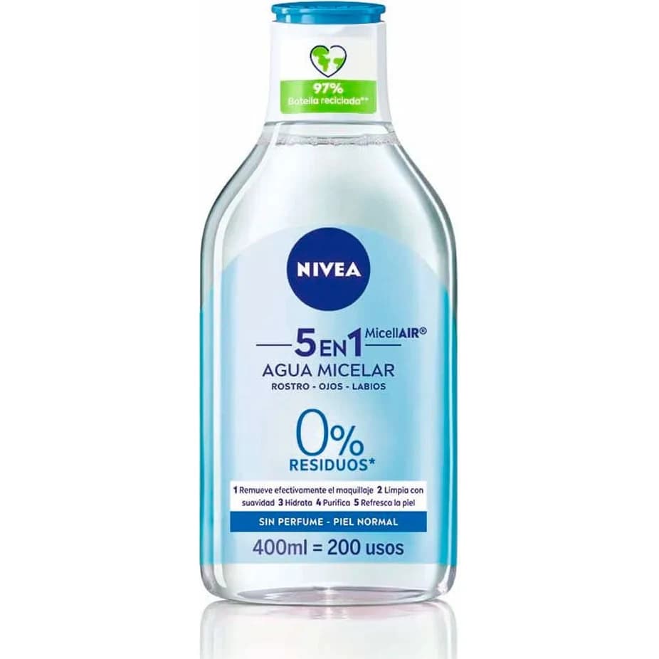 Agua Micelar Nivea Facial Piel Normal 400 ml