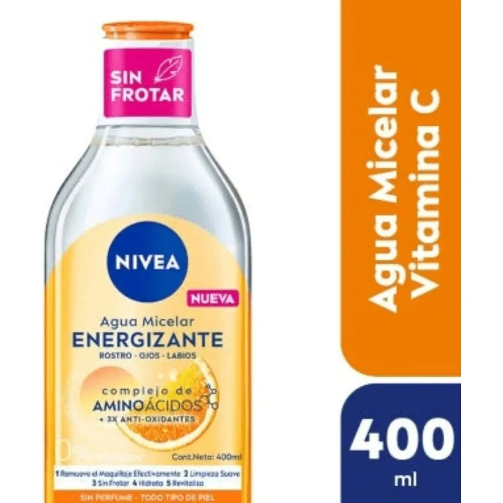 Agua Micelar Nivea Vitamina C 400 ml