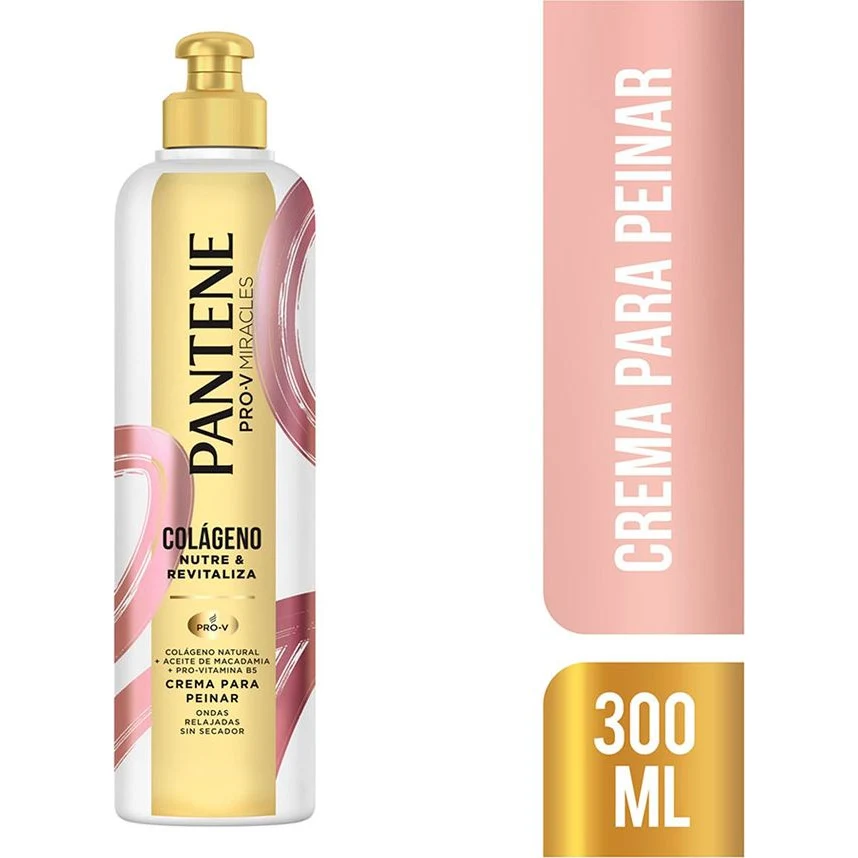 Crema para Peinar Pantene Colágeno 300 ml