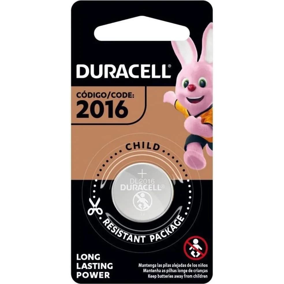 Pilas Duracell Litio 2016 x5 unidades