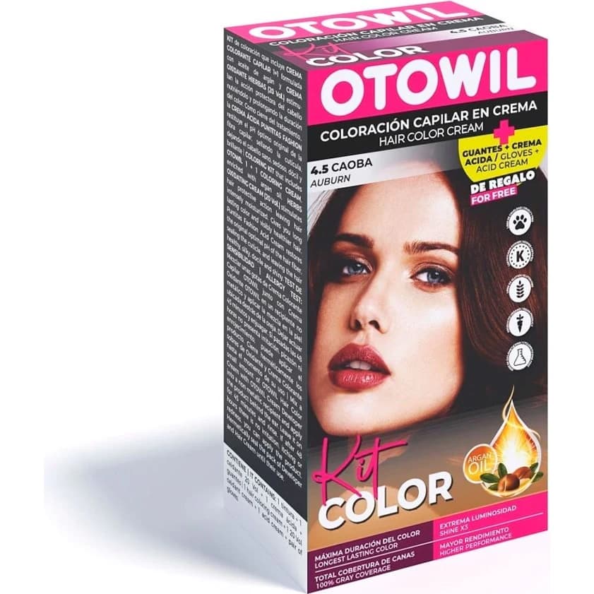 Tinte Capilar Otowil Tono 4.5