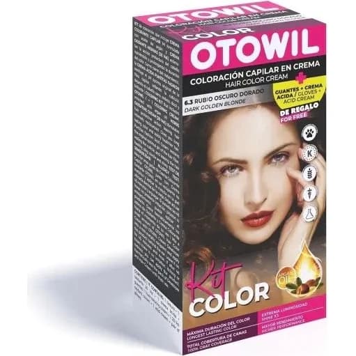 Tintura Capilar Otowil Tint Kit Tono 6.3