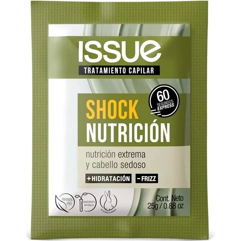 Acondicionador Issue Tratamiento Shock Nutritivo 25 g x 24 Unidades