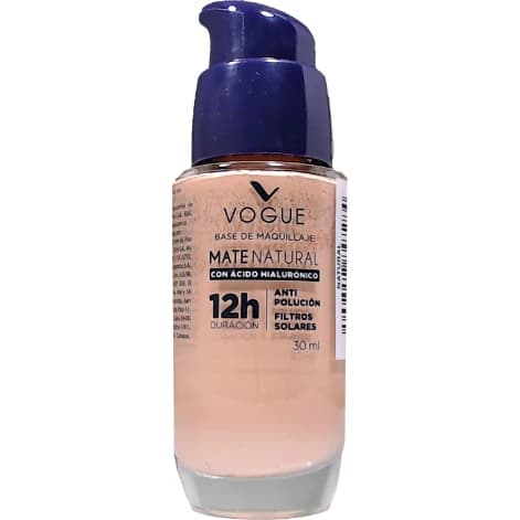 Base de Maquillaje Vogue Tono Natural