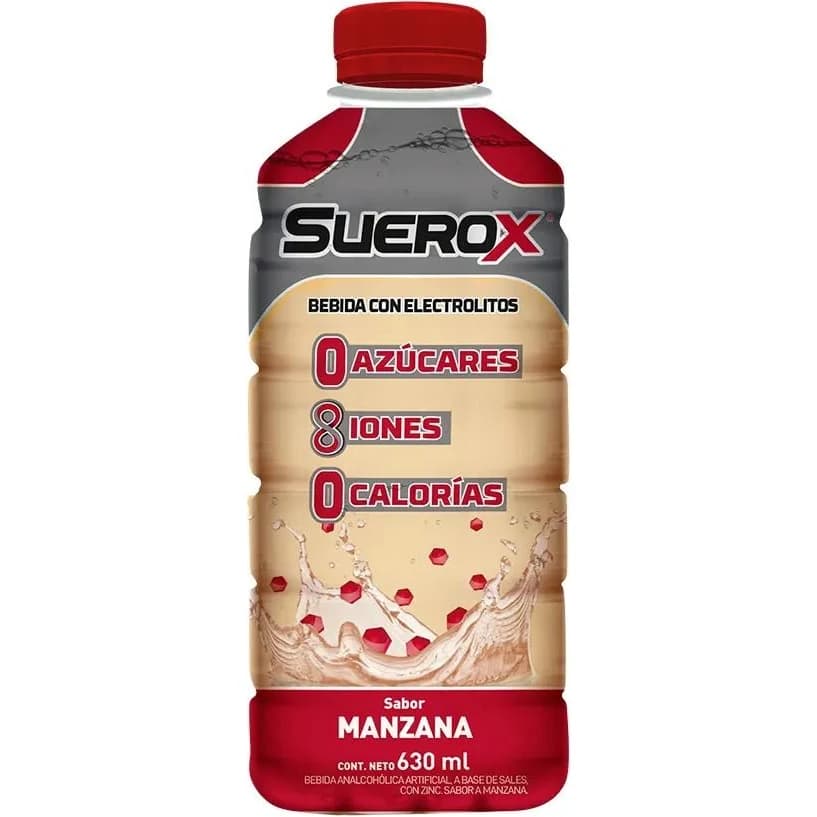 Bebida Isotónica Suerox Manzana 630 ml