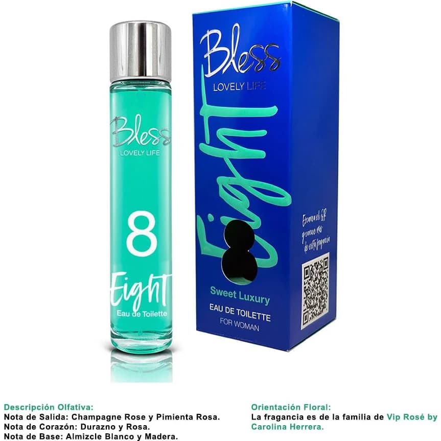 Perfume Bless Eight Sweet Luxury EDT 50 ml