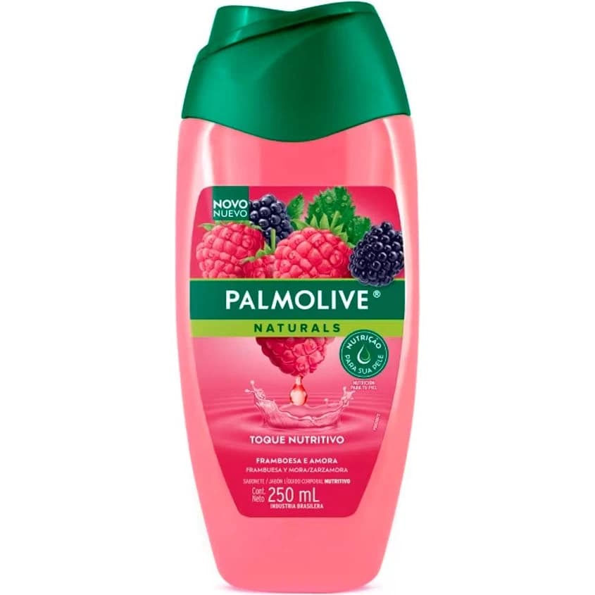 Jabón Líquido Palmolive Frambuesa y Moras 250 ml