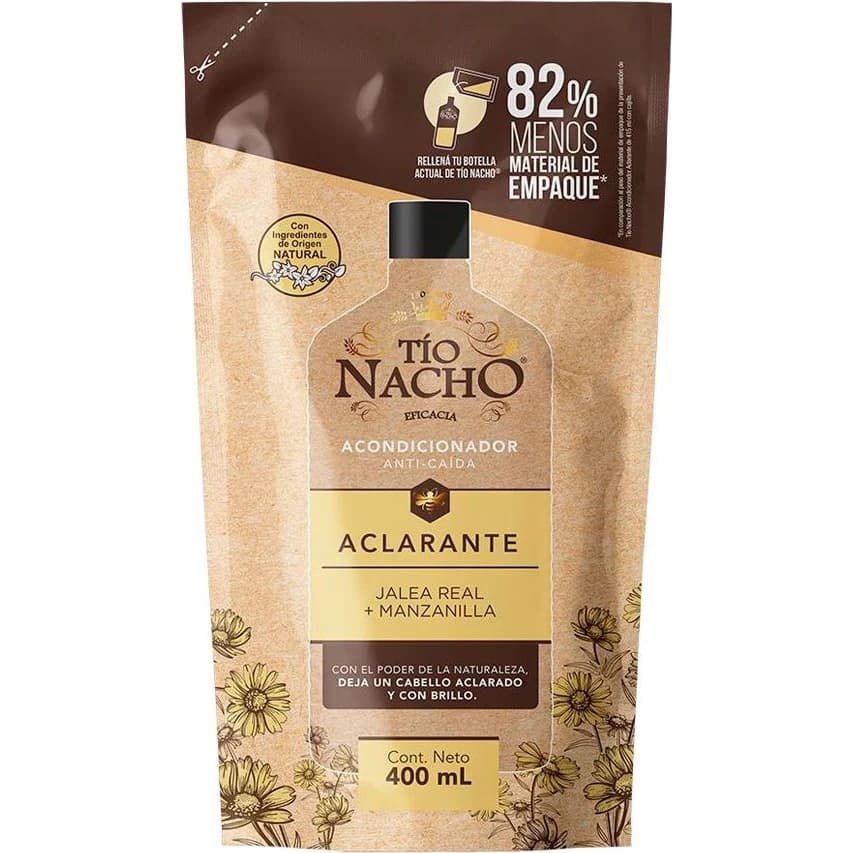Acondicionador Aclarador Tío Nacho 400 ml