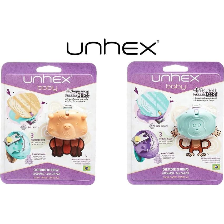 Cortaúñas de Bebé Unhex Aroma Bosque