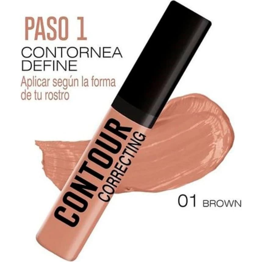 Corrector de Contorno IDI Brown Tono 01