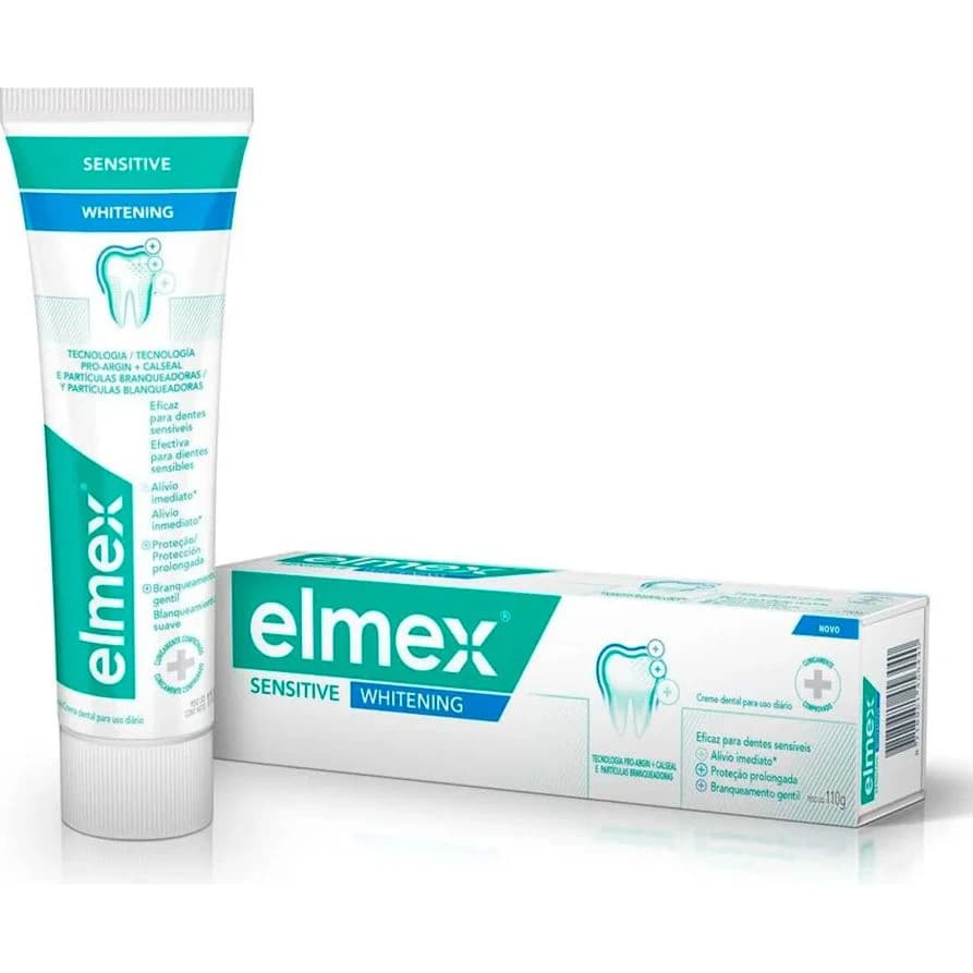 Pasta Dental Elmex Sensible Blanqueadora 110g