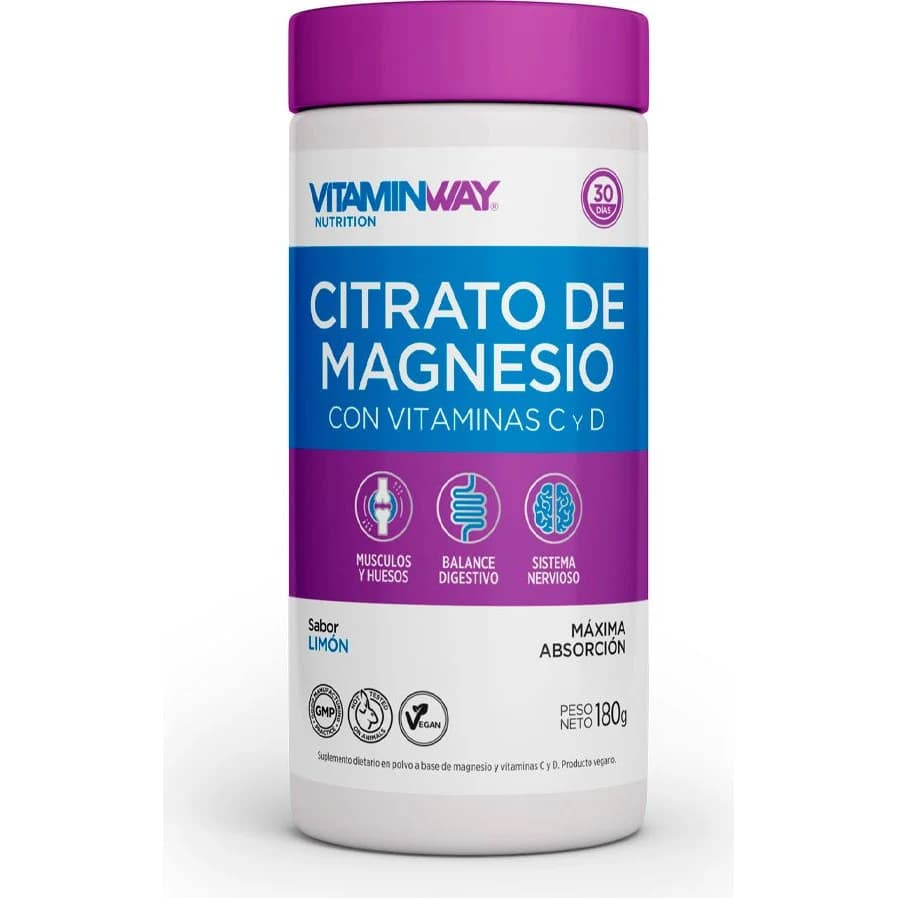 Vitamin Way Citrato de Magnesio 180 g
